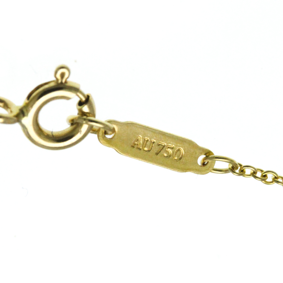 TIFFANY 18k Gold Heart Necklace - Picture 10 of 11